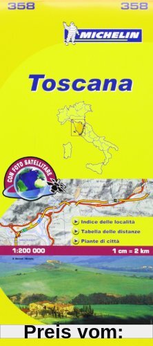 Michelin Toscana (Michelin Maps)